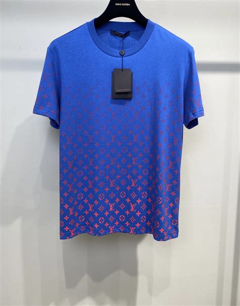 lv blue t shirt